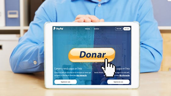Ganar dinero con donaciones PayPal